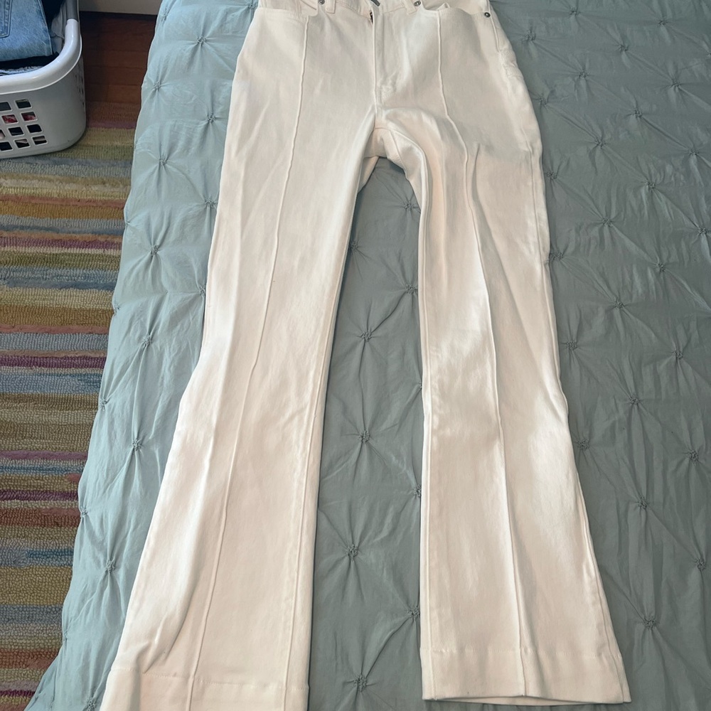 Revice Cream Denim Pants